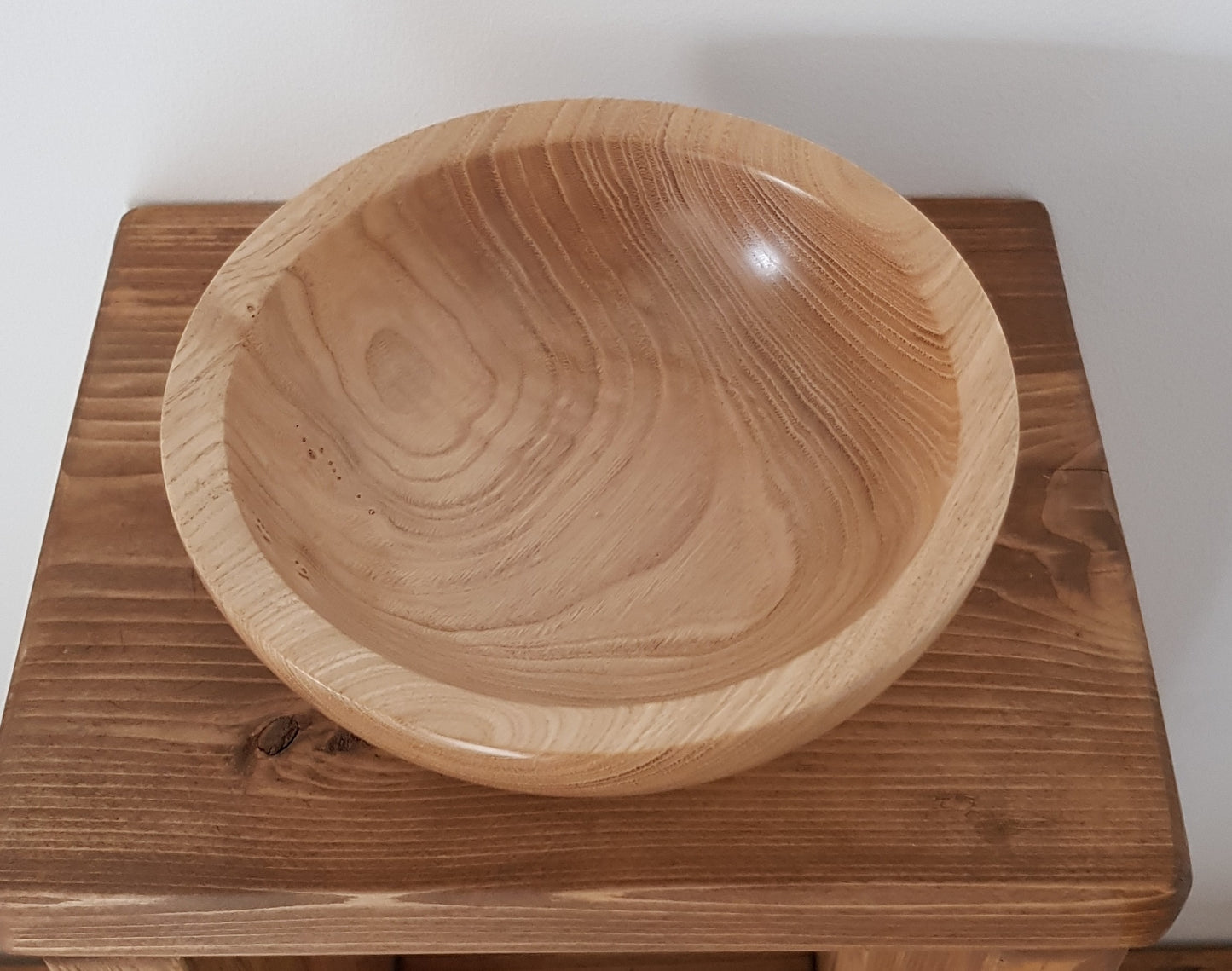 English Ash Wooden Bowls - Set of 2 (Bundle 6)