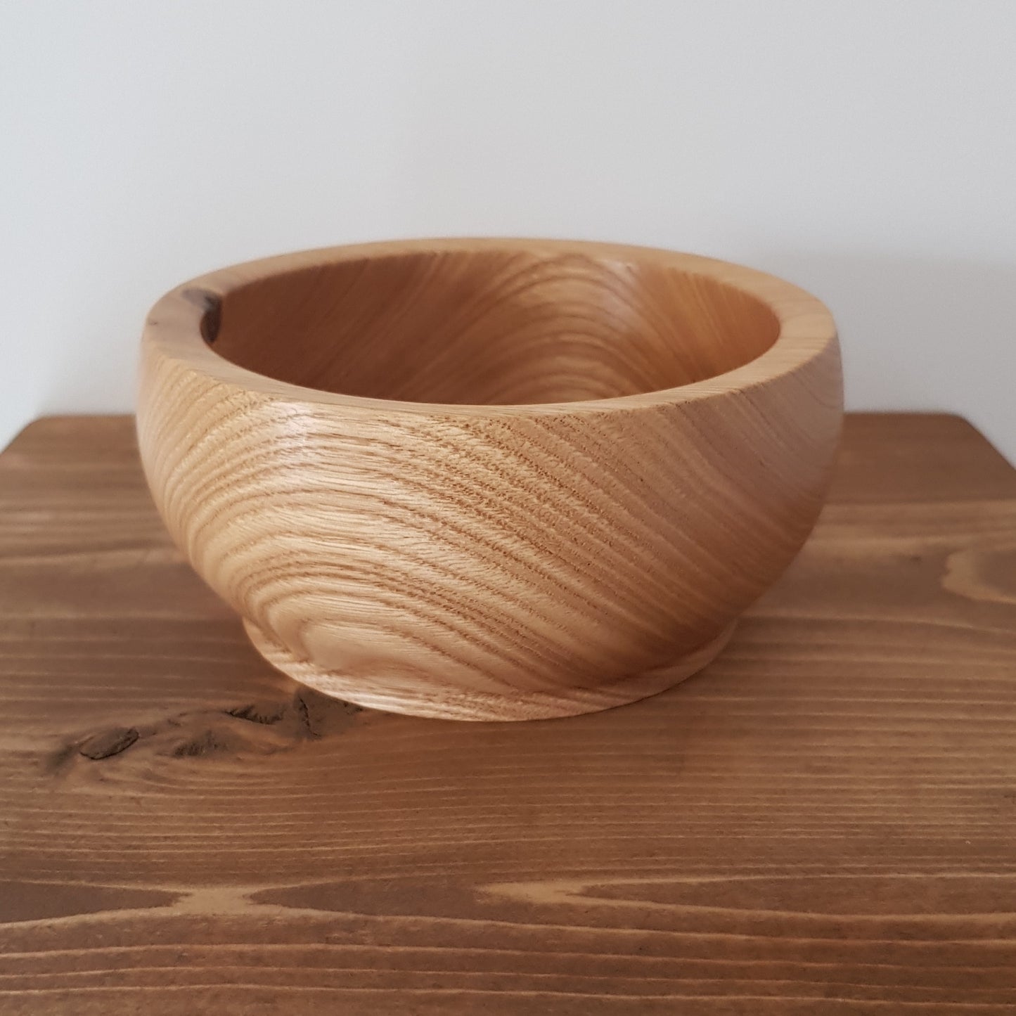 English Ash Wooden Bowls - Set of 3 (Bundle 4)