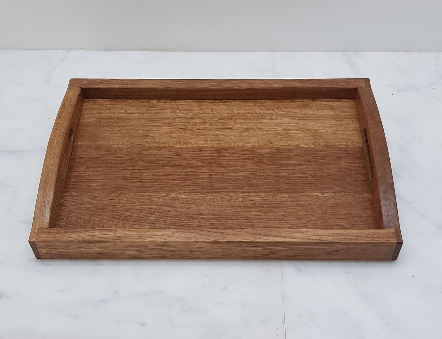 Solid Hardwood Sweet Chestnut Serving Tray