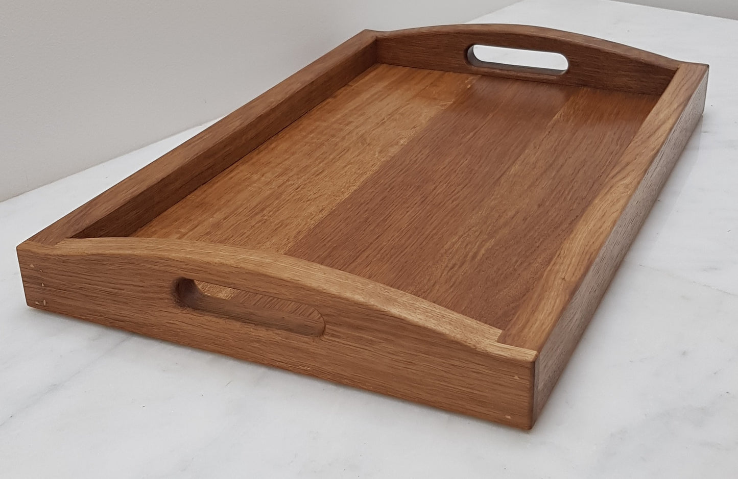 Solid Hardwood Sweet Chestnut Serving Tray