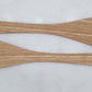 275mm Flat Ash Wooden Spatula Set