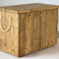 Rustic Traditional Style Handmade Solid Wood Chest