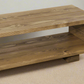 Rustic Traditional Style Handmade Solid Wood TV Unit