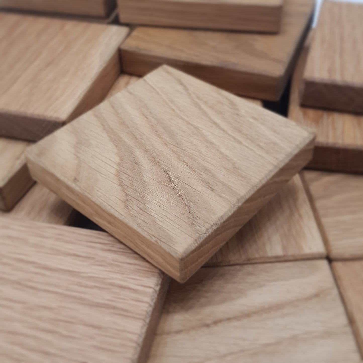 Solid Oak Coasters (Pack of 4)