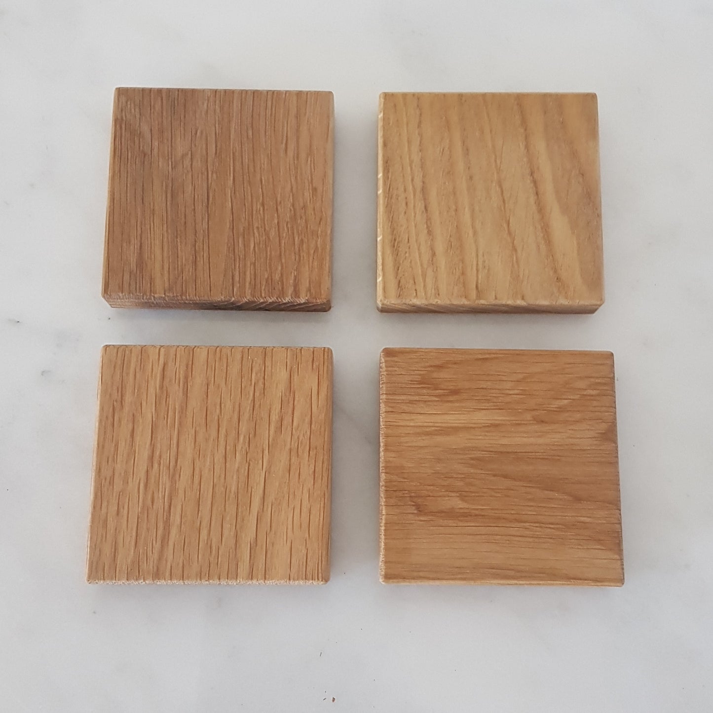 Solid Oak Coasters (Pack of 4)