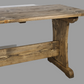 Rustic Traditional Style Handmade Solid Wood Dinning Table