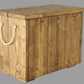 Rustic Traditional Style Handmade Solid Wood Chest