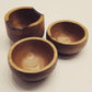 English Ash Wooden Bowls - Set of 3 (Bundle 4)