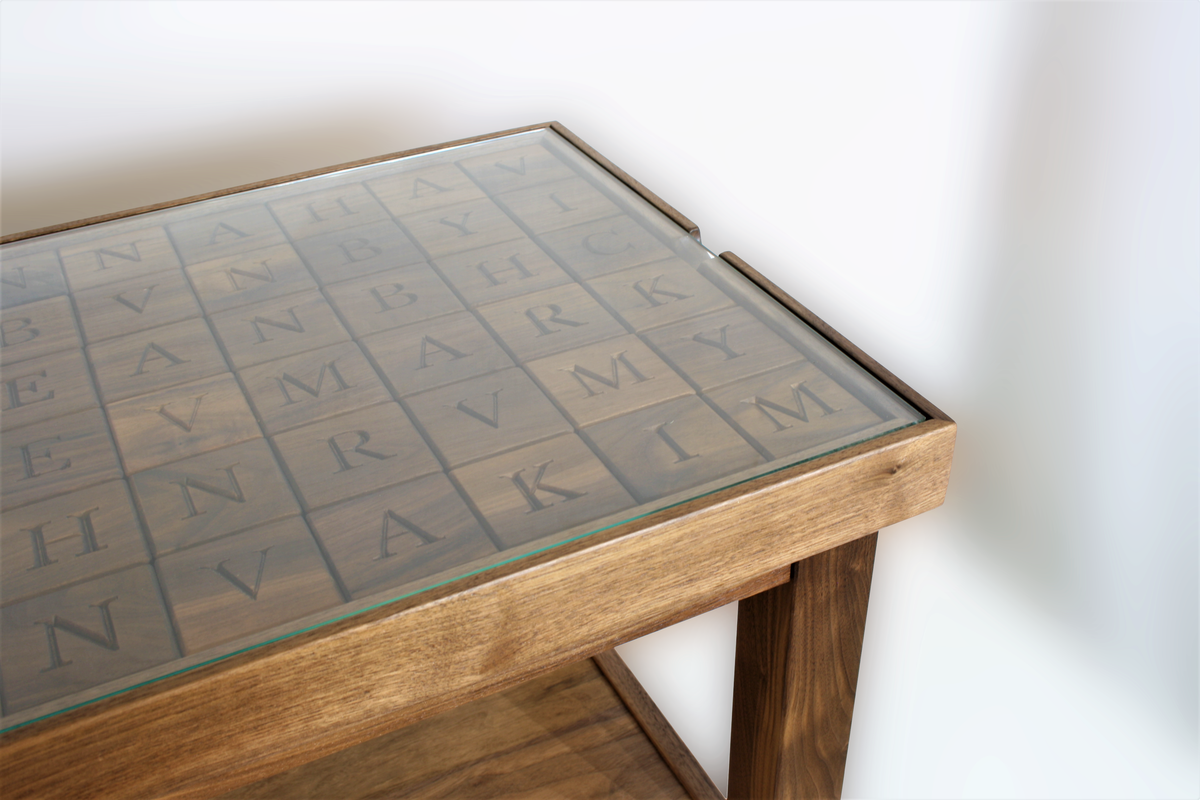Bespoke Letter Block Coffee Table – DJB Woodwork
