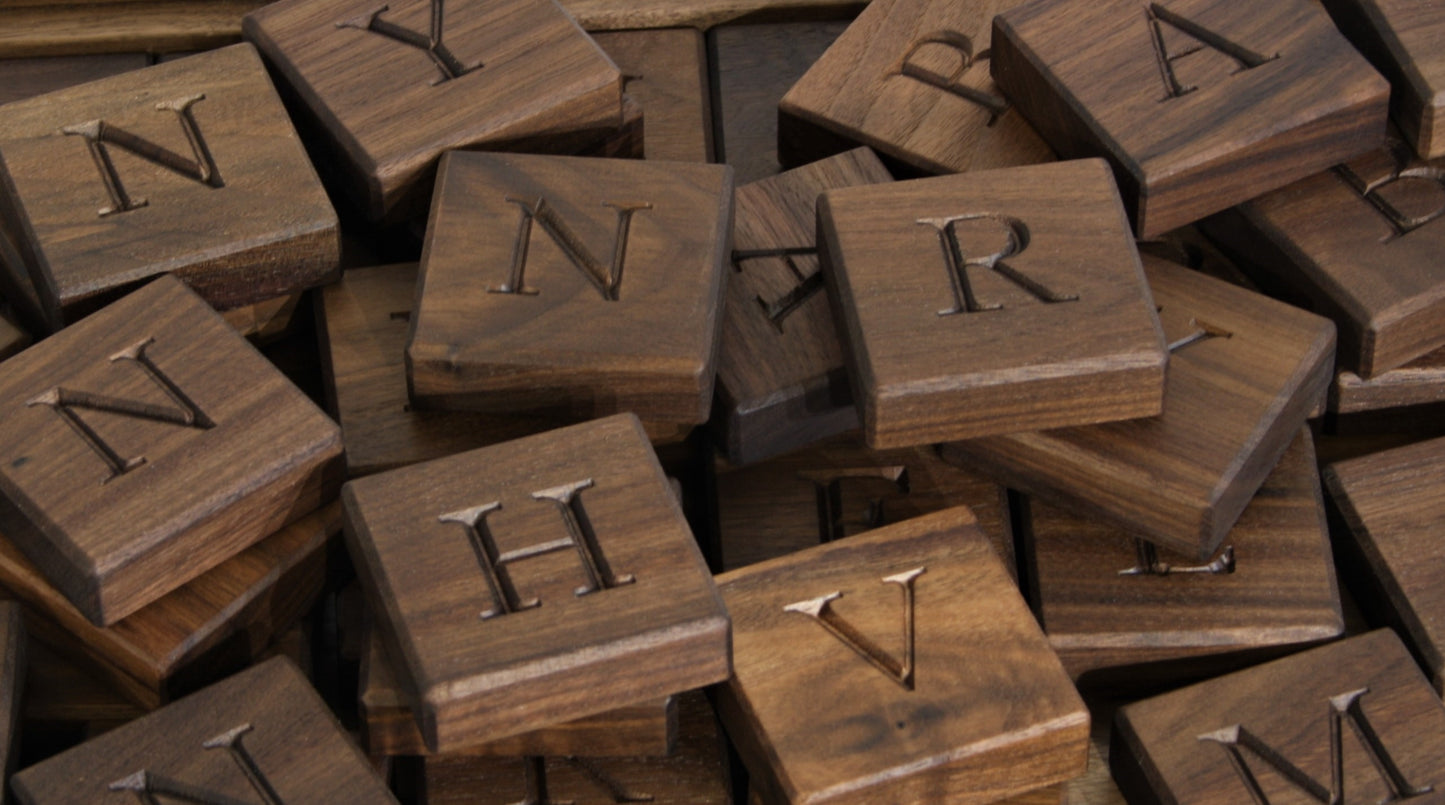 Bespoke Letter Block Coffee Table